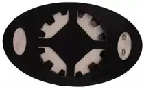 2501G01 LORO Зеркальное стекло, наружное зеркало